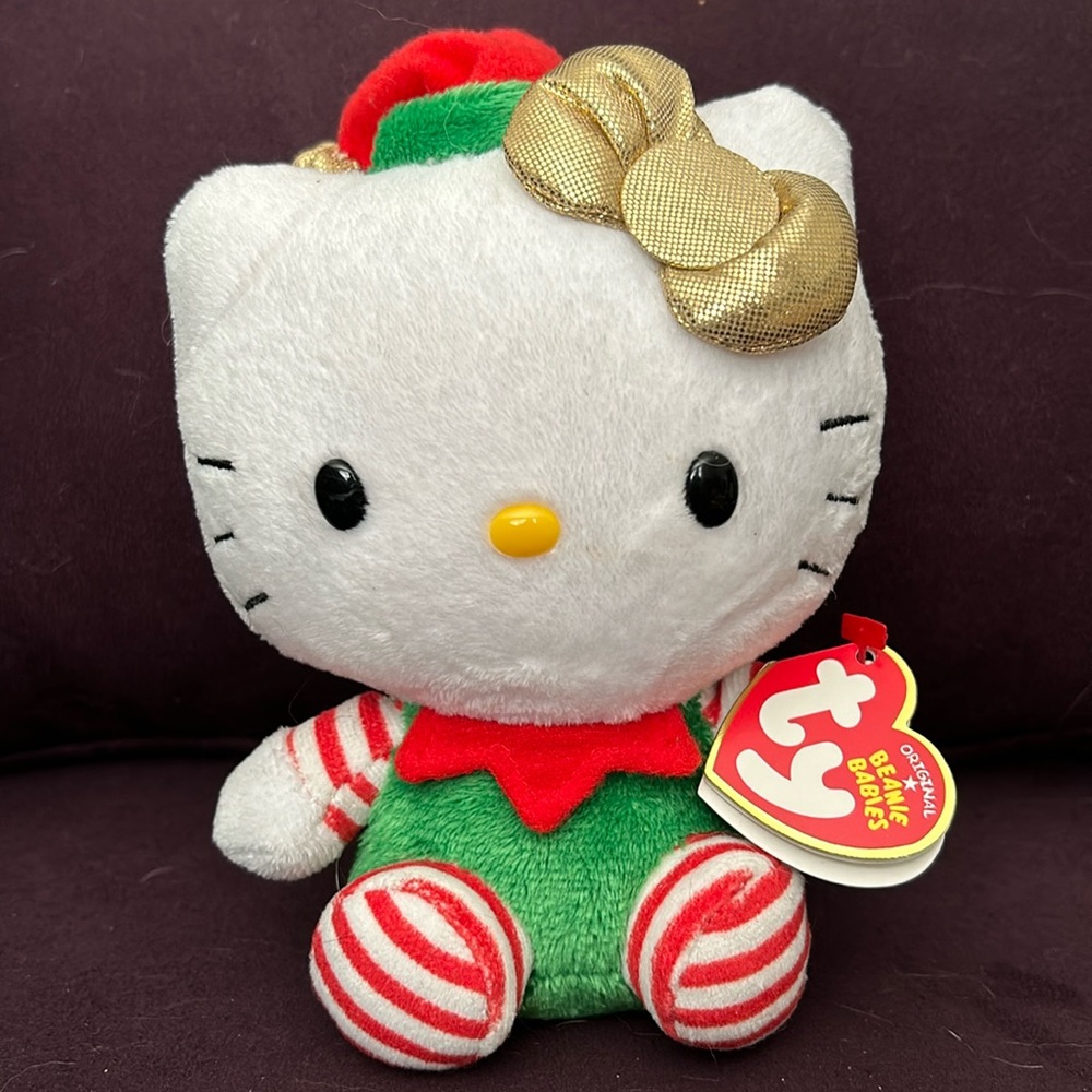 Hello Kitty 6" Plush - Holiday